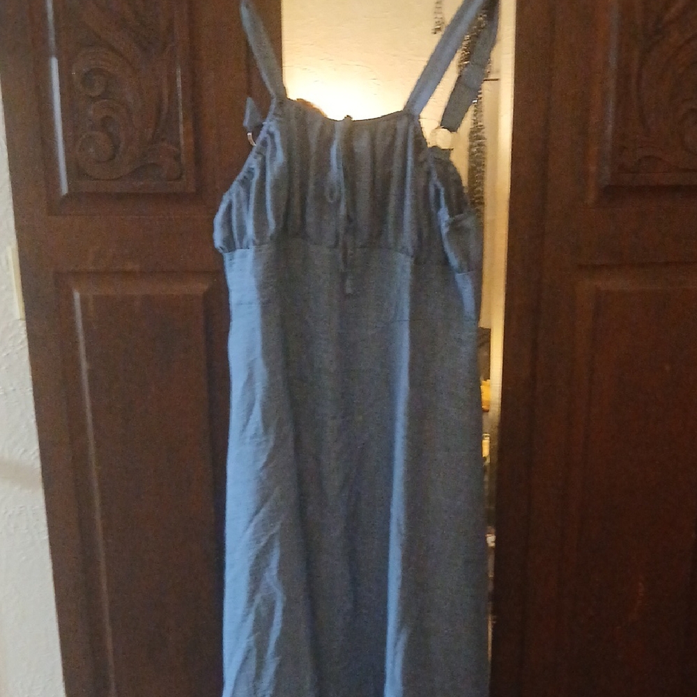 Blue Sleeveless Dress